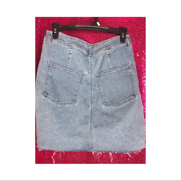 Pencil Jean Skirt US 10 EUR 42 - Picture 3 of 3